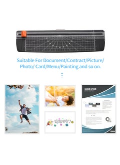 OSMILE SL399 Hot And Cold Laminating Machine, Laminator Machine A4 A5 A6 for Home School Office Use, 2 Roller System Thermal Laminator with 15 Laminating Pouches  - Image 4