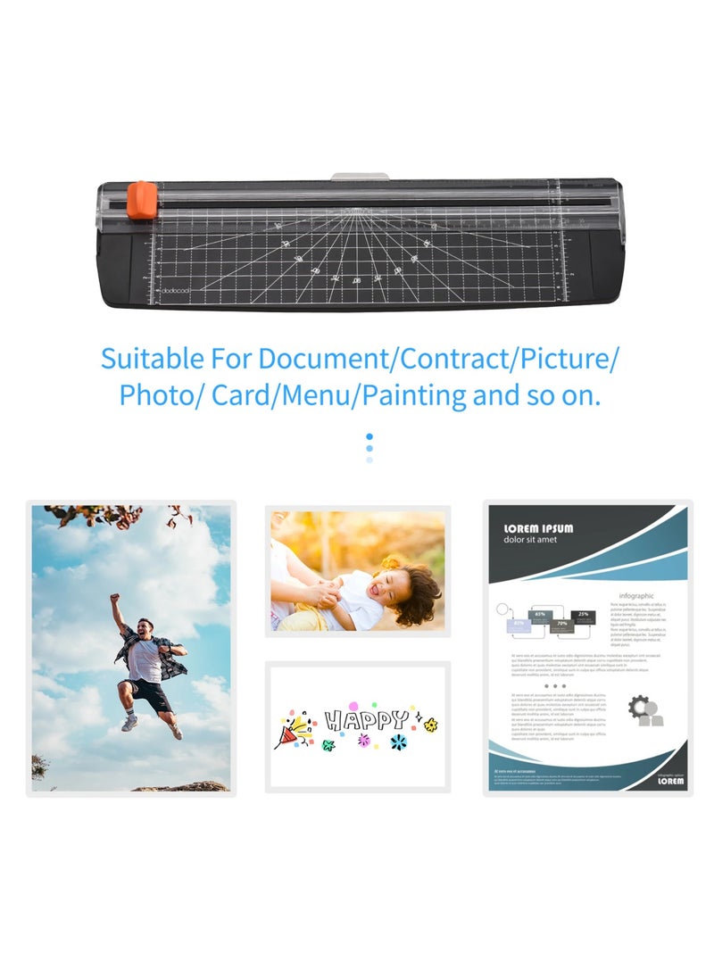OSMILE - SL399 Hot And Cold Laminating Machine, Laminator Machine A4 A5 A6 for Home School Office Use, 2 Roller System Thermal Laminator with 15 Laminating Pouches - Image 1