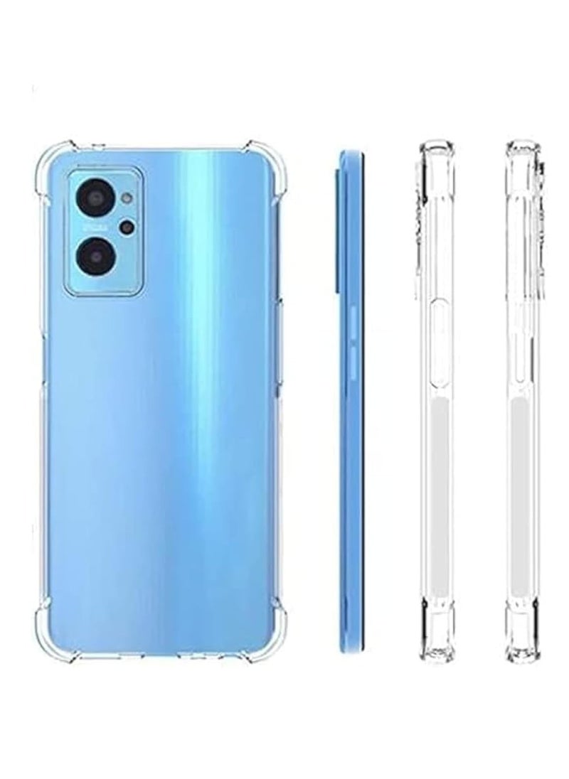 ماركة غير محددة Case Compatible with a36 4G / A96 4G/A76 4G Clear Case Four Angles, Full Body Protection TPU Anti-Yellowing Phone Case - Clear 