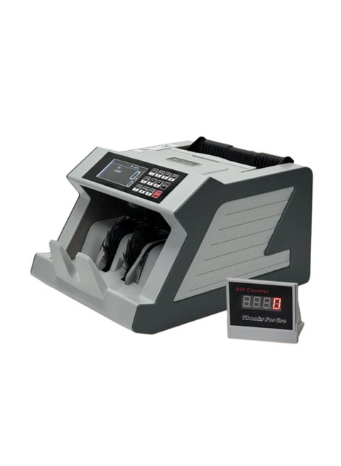 Money Counter Machine with Value Bill Count, Cash Counting Machine for USD/EURO etc with UV/MG/IR/DD Detection, Bill Counter with Large LCD Display