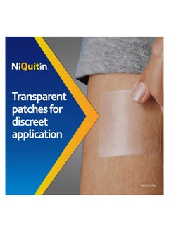 NiQuitin Invisible Nicotine Patch 21 mg   for 2 Weeks Treatment  - Image 2