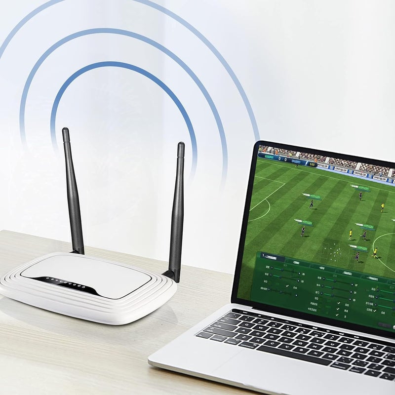 BINGFU Dual Band WiFi Antenna 2.4GHz 5GHz 5.8GHz 3dBi RP-SMA Male Antenna Replacement (2-Pack) for WiFi Router Wireless Network Card USB Adapter Security IP Camera Video Surveillance Monitor - Image 5