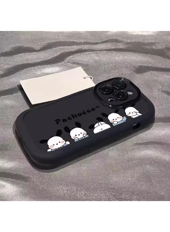 NIBEMINENT Crazy Panchito Protective TPU Case Cover For iPhone 15 Plus, Black