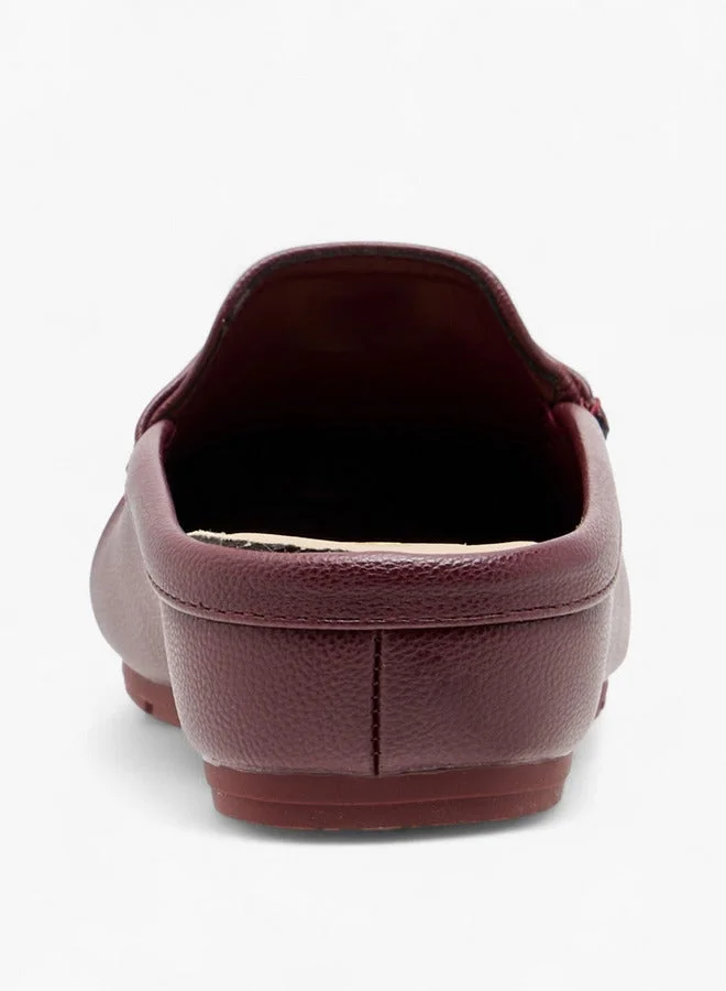 Le Confort Textured Slip-On Mules