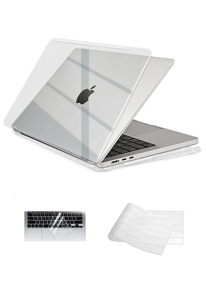 Laptop Case Compatible with Apple MacBook Neo 13 inch 2026 Model A3404 3 in 1 Protection Pack,Ultra-Thin Clear Top Shell and Bottom Shell Full Protection Protective Cover, Include Hard Shell, Keyboard Cover - Image 1