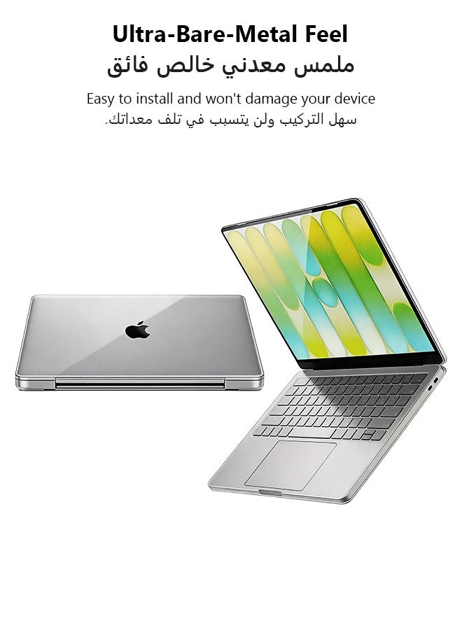 Laptop Case Compatible with Apple MacBook Neo 13 inch 2026 Model A3404 3 in 1 Protection Pack,Ultra-Thin Clear Top Shell and Bottom Shell Full Protection Protective Cover, Include Hard Shell, Keyboard Cover - Image 3