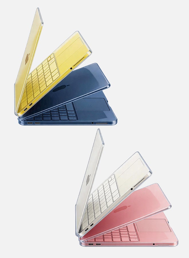Laptop Case Compatible with Apple MacBook Neo 13 inch 2026 Model A3404 3 in 1 Protection Pack,Ultra-Thin Clear Top Shell and Bottom Shell Full Protection Protective Cover, Include Hard Shell, Keyboard Cover - Image 5