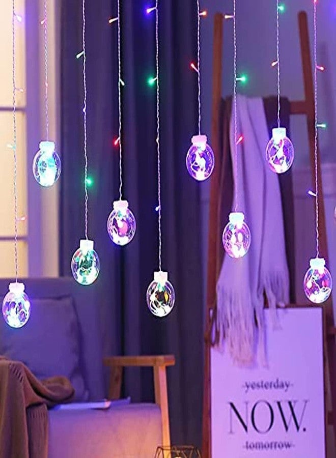 ATULUX Transparent 12 Ball 3 Meter Decorative String Lights | Multicolor Fairy Lights for Diwali, Christmas, Parties, Weddings, Home Decoration & Festivals | Indoor Outdoor Use - Image 4