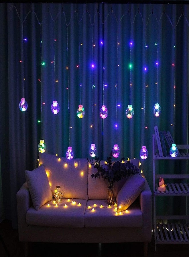 ATULUX Transparent 12 Ball 3 Meter Decorative String Lights | Multicolor Fairy Lights for Diwali, Christmas, Parties, Weddings, Home Decoration & Festivals | Indoor Outdoor Use - Image 3
