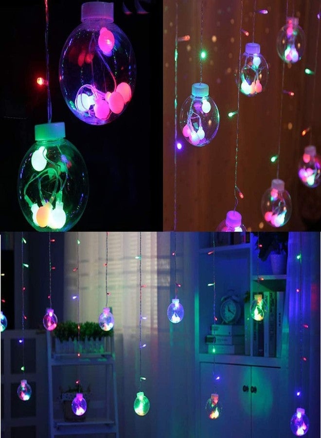 ATULUX Transparent 12 Ball 3 Meter Decorative String Lights | Multicolor Fairy Lights for Diwali, Christmas, Parties, Weddings, Home Decoration & Festivals | Indoor Outdoor Use - Image 5