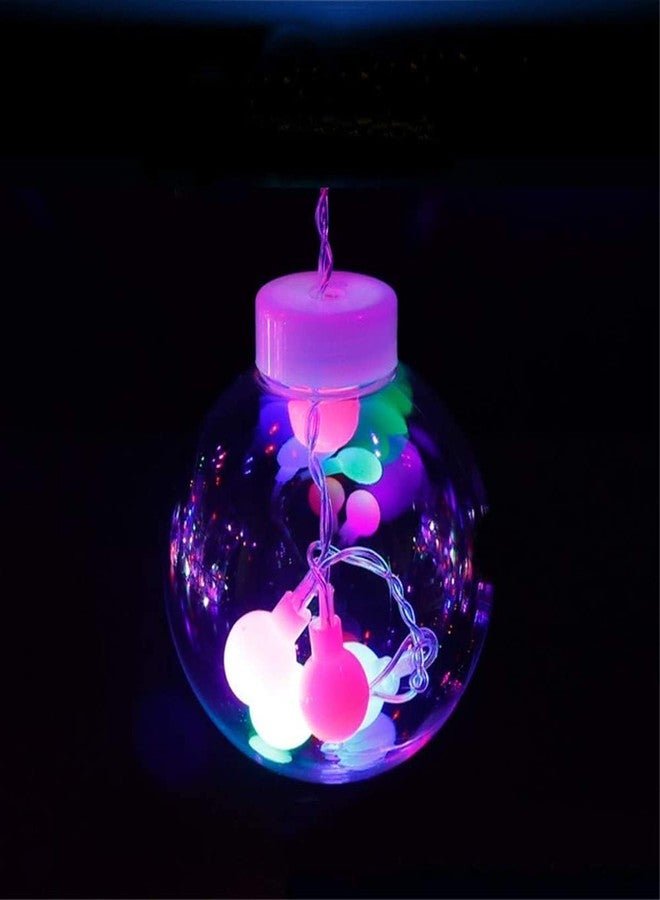 ATULUX Transparent 12 Ball 3 Meter Decorative String Lights | Multicolor Fairy Lights for Diwali, Christmas, Parties, Weddings, Home Decoration & Festivals | Indoor Outdoor Use - Image 2