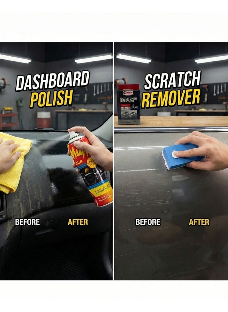 ماف "ملمع طبلون السيارة من MUFF مع مزيل الخدوش" - Image 2