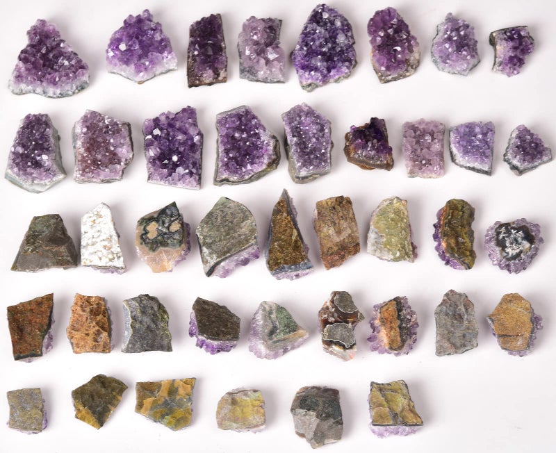 JIC Gem 1.1 LB Amethyst Clusters Natural Raw Amethyst Geode Rock Crystal Healing Stones Witchcraft Gemstone Specimen - Image 5