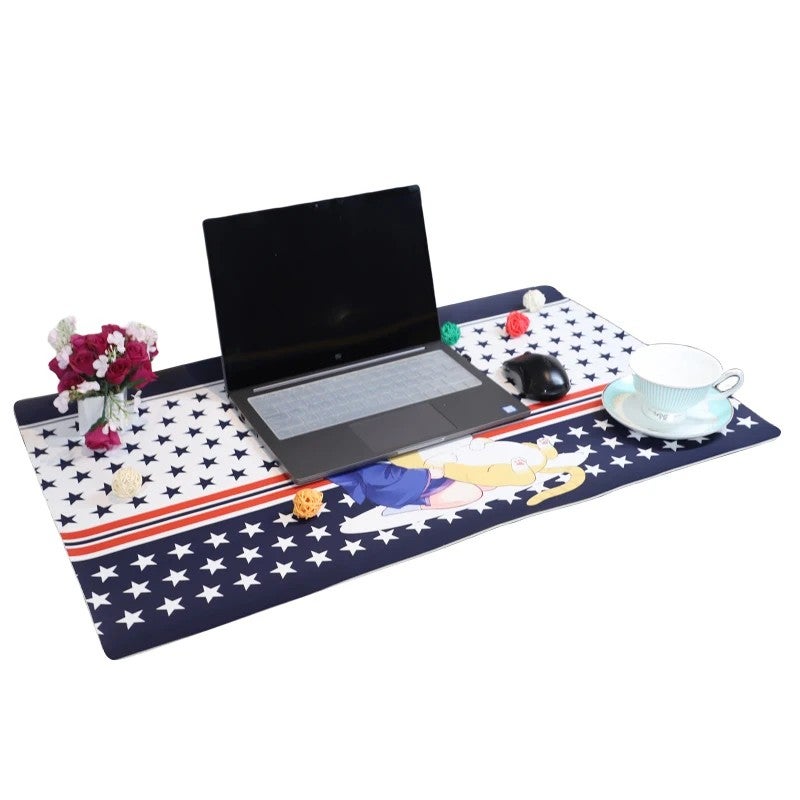 Y&D Large Leather Desk Mat Mouse Pad - Premium PU Leather Keyboard Pad - High Quality Desk Pads for Office & Home - Image 2