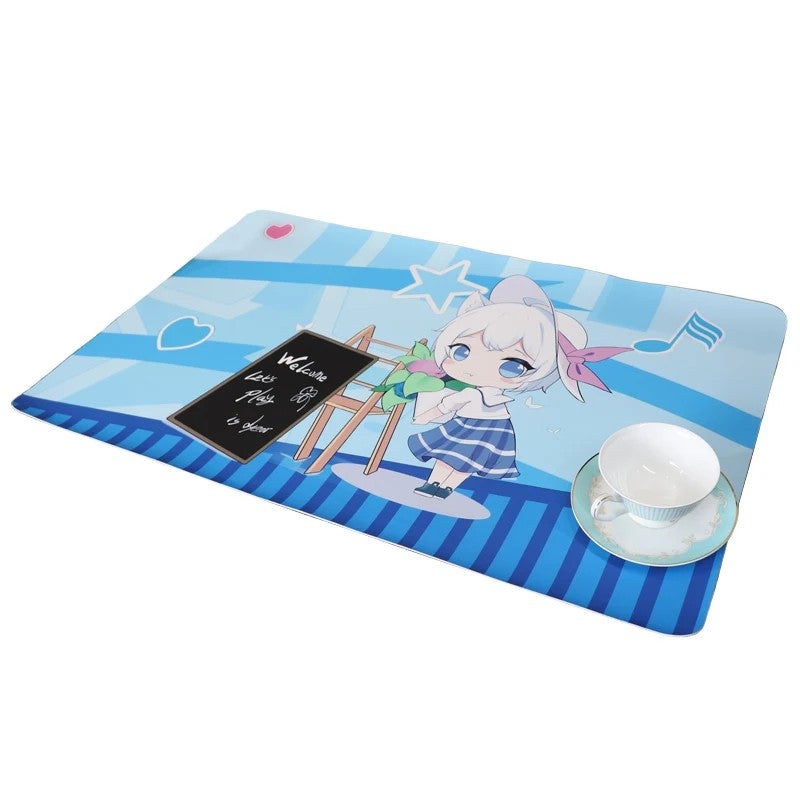 Y&D Large Leather Desk Mat Mouse Pad - Premium PU Leather Keyboard Pad - High Quality Desk Pads for Office & Home - Image 1