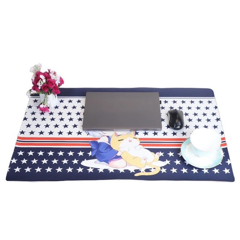 Y&D Large Leather Desk Mat Mouse Pad - Premium PU Leather Keyboard Pad - High Quality Desk Pads for Office & Home - Image 3