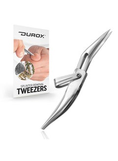Urox Splinter Remover. Splinter Tweezers For Splinter Removal. Sliver Remover To Remove Splinter Out. Sharp Tweezers To Extract Cactus Wood And Metal Splinter. Pointy Tweezers For First Aid Kit