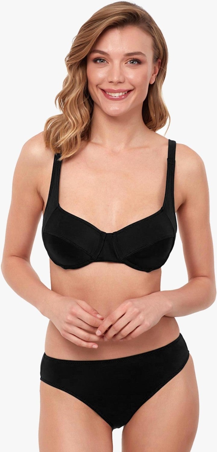 Ayyıldız Crescent Moon 40546 Black Bikini Set  - Image 1