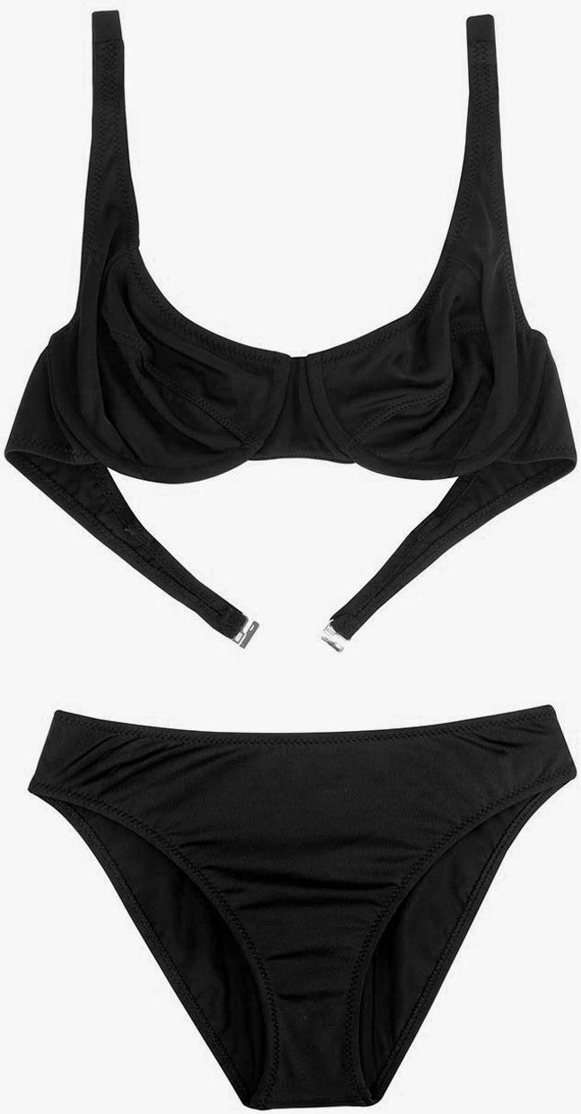 Ayyıldız Crescent Moon 40546 Black Bikini Set  - Image 3