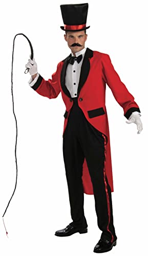 Rubies Men's Ringmaster Costume Party Supplies, Red, Standard US for Themed Parties and Halloween - Image 1