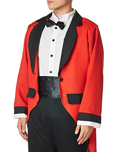 Rubies Men's Ringmaster Costume Party Supplies, Red, Standard US for Themed Parties and Halloween - Image 3