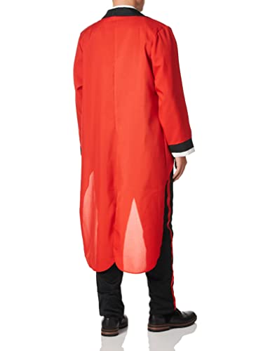 Rubies Men's Ringmaster Costume Party Supplies, Red, Standard US for Themed Parties and Halloween - Image 2