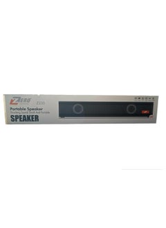 Zero Z235 Portable Bluetooth Speaker with USB Output and Memory Card Reader Output Black  - Image 3