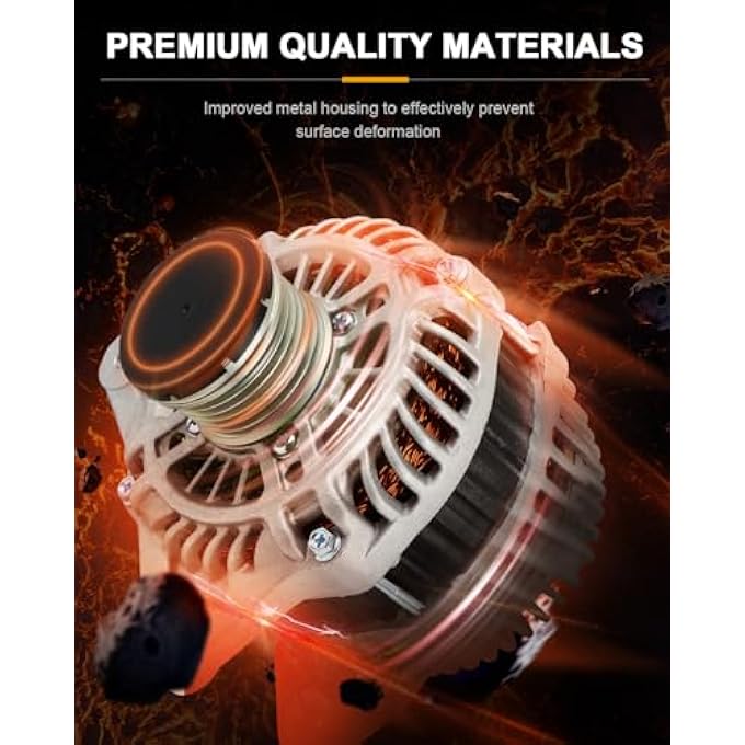 ROADFAR Alternator Compatible for for Nissan for Altima 2.5L 2013-2018, Replace 11657 - Image 2