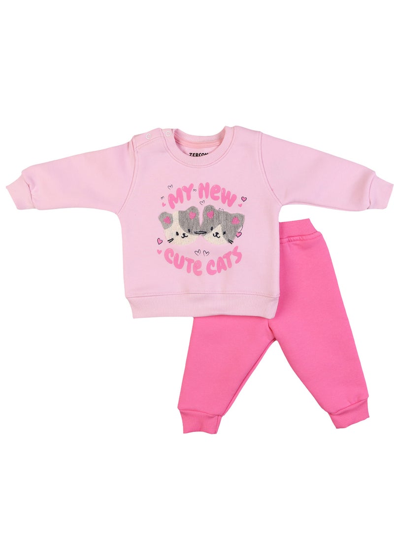 زيركون بيجامة شتوي لحديثي الولادة - 1309 - Image 1