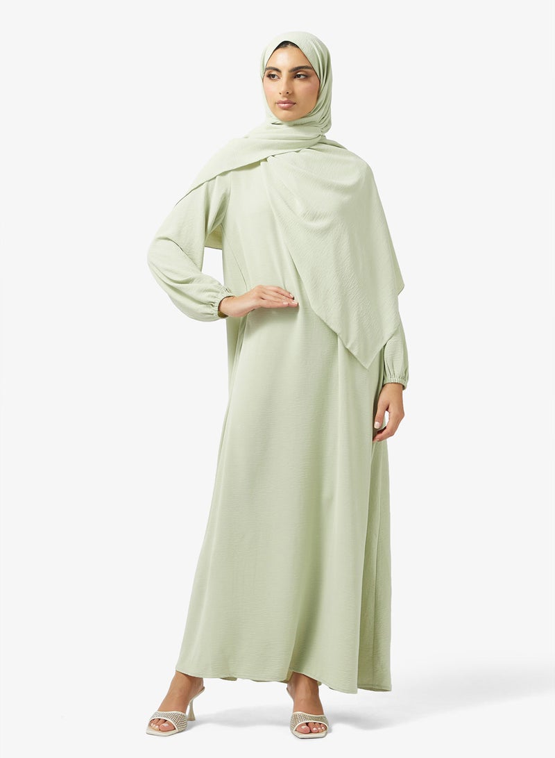 خزانة عباية أساسية مع شيلة - Image 1