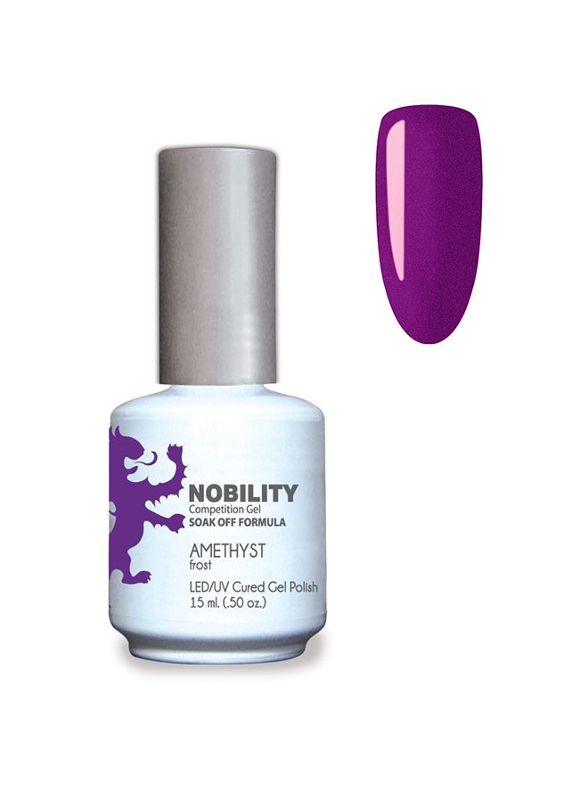 Lechat Gel Nail Polish 15 ml, Long Lasting, Chip Resistant, Requires Drying Under UV Led Lamp Amethyst Nbgp106