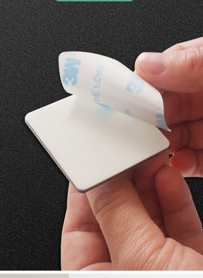 6 black pieces high-quality 304 stainless stell,Self Adhesive Hooks,5KG Heavy Duty Hook,Towel Hooks Waterproof Shower Wall Hooks,1.77*1.77inch,robe hanger Home Kitchen bathroom - Image 3