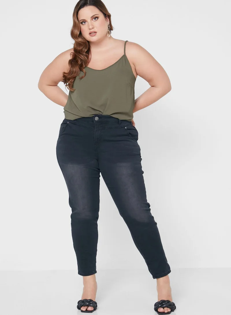 EVANS High Waist Jeans
