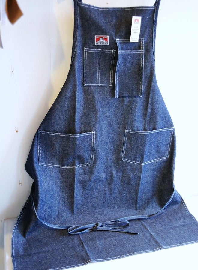 Ben Davis Machinist's Apron (Indigo Blue) - Image 2