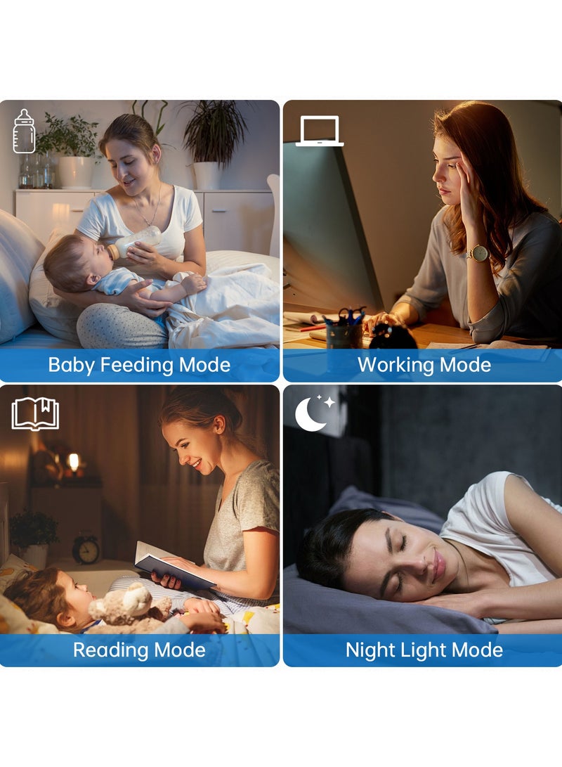 Castlery Triangle Floor Lamp App& Remote Control Dimmable Standing Lamp 12W Corner Floor Lamp,  Suitable for Study, Bedroom, Living Room - Image 4