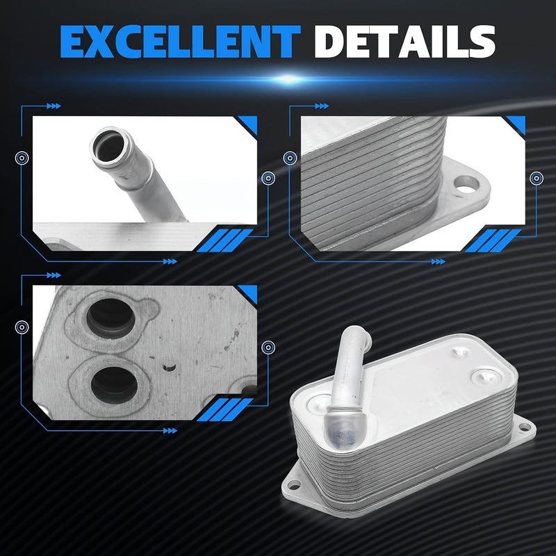 Oil Cooler 11427525333 Compatible With BMW 128i 228i 320i Up To 2019 - Image 5