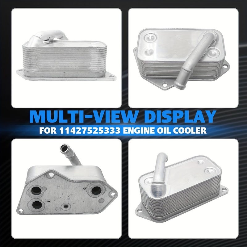 Oil Cooler 11427525333 Compatible With BMW 128i 228i 320i Up To 2019 - Image 4