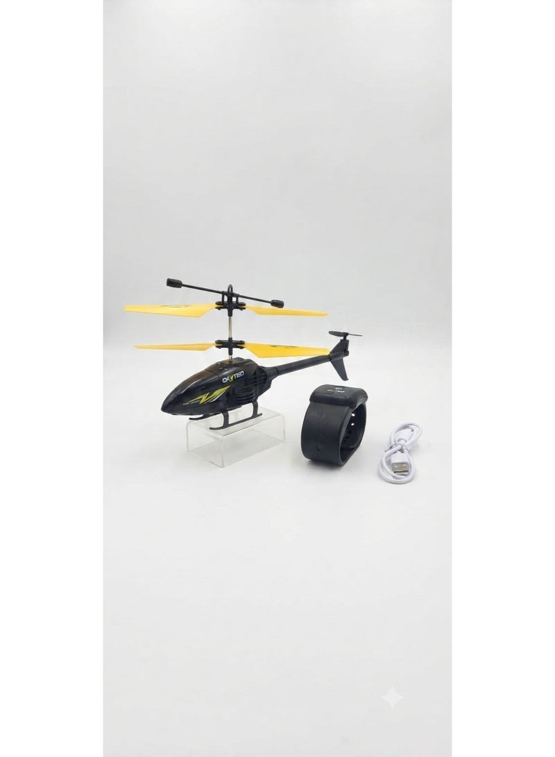 1st Choice 2-in-1 "Dynamic" Remote Control Helicopter - Two Control Modes (Manual and Radio) with LED Lighting, 32-Foot Flight Range, USB Rechargeable (Comes in Random Colors) - Image 3