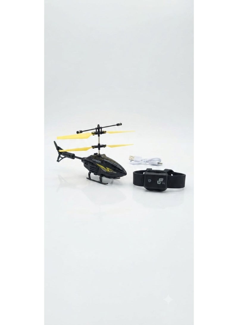 1st Choice 2-in-1 "Dynamic" Remote Control Helicopter - Two Control Modes (Manual and Radio) with LED Lighting, 32-Foot Flight Range, USB Rechargeable (Comes in Random Colors) - Image 2