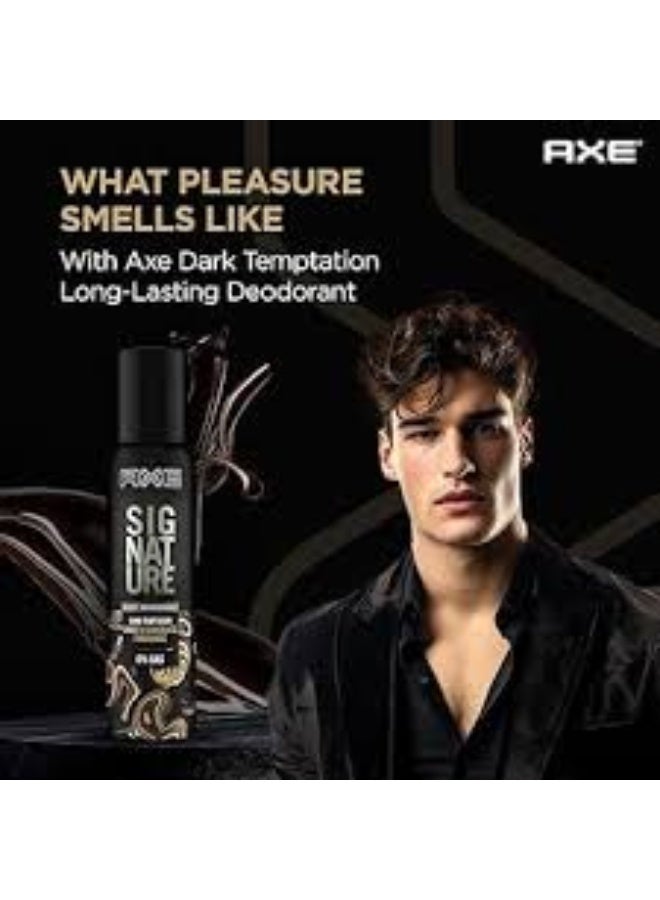 اكس براند مزيل عرق للجسم من أكس سيجنتشر دارك تمبتيشن برائحة الشوكولاتة الناعمة يدوم 72 ساعة، 122 مل - Image 4