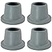MEETOOT 4pcs 1-1/8" ID Straight Rubber Tips Non Slip Shower Bench Tub Transfer Benches Suction Cup Feet for Shower - Image 2