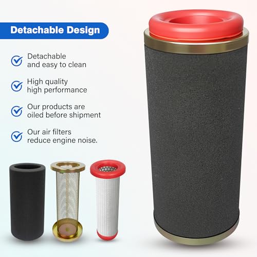 C CLINK Axis 500 Air Filter for Hisun UTV 500 700,Massimo,Bennche Bighorn Bennche Bighorn 500 700,Axis 500 700,Outfitter 500 700 UT500 700,Challenger 500 700 Parts,Coleman,MSU,TSC,YS - Image 5