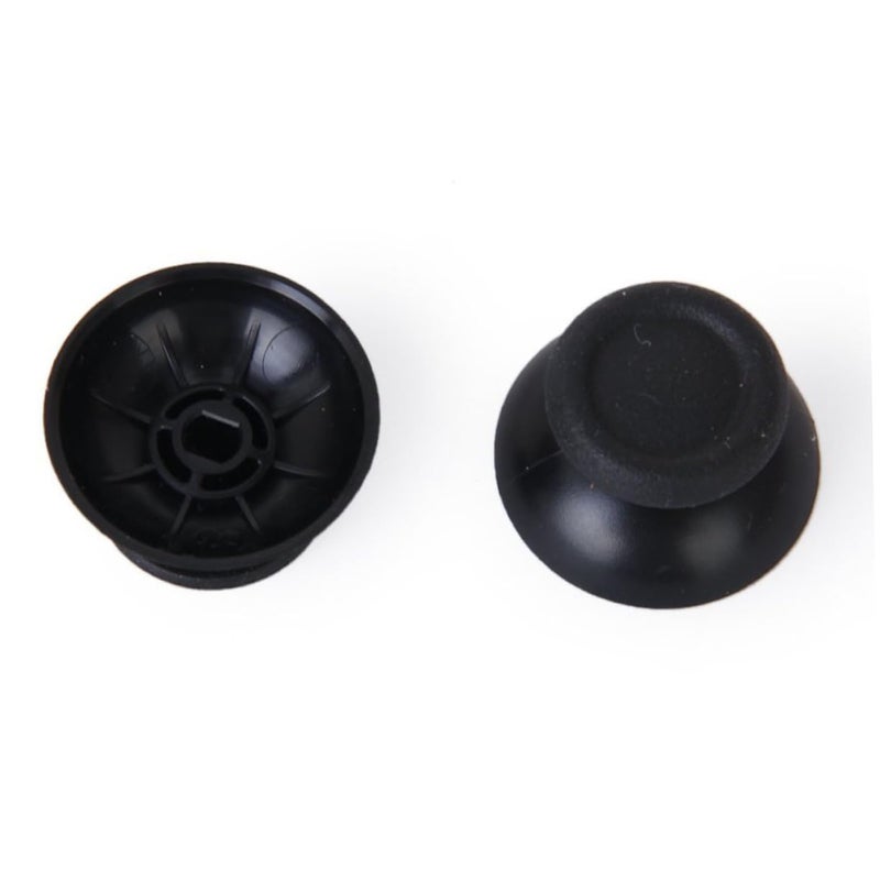 Mushroom Joystick Caps Easy to Install Comfortable Grip Black Replacement Pair - Image 3