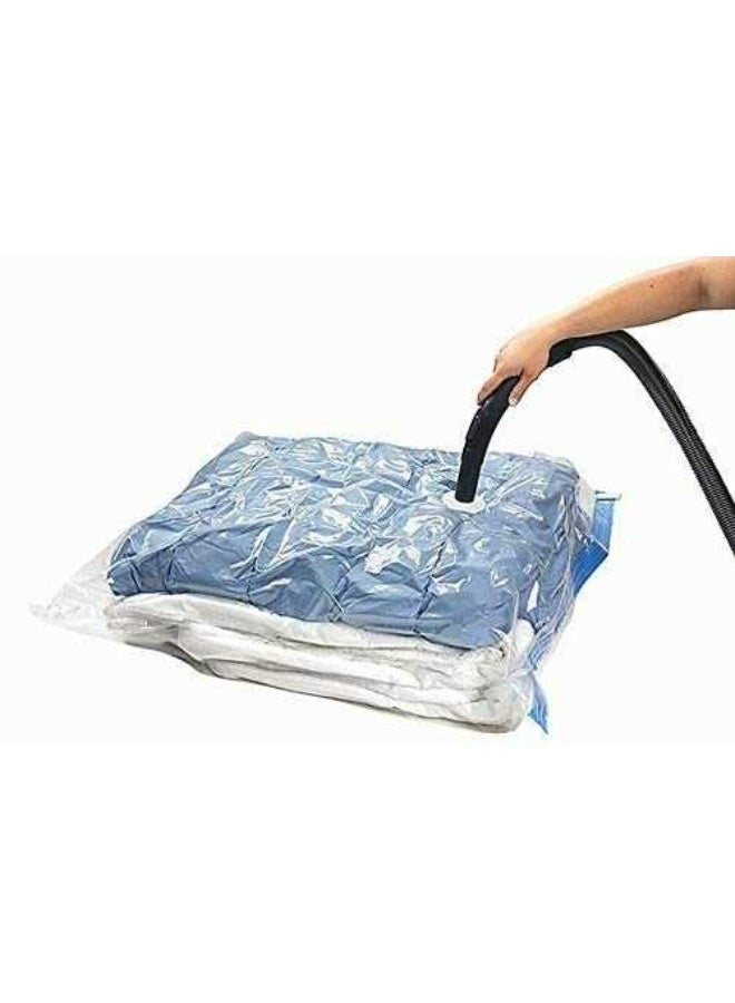 High Quality  Vacuum Storage Bags, 80 x 110cm Space Saving Reusable Storage Bags for Clothes Organizer- - Image 4