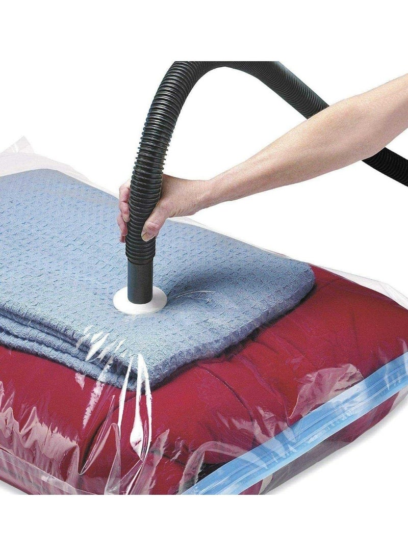 High Quality  Vacuum Storage Bags, 80 x 110cm Space Saving Reusable Storage Bags for Clothes Organizer- - Image 2