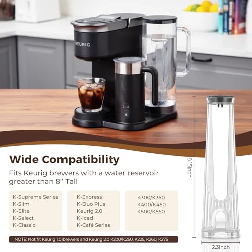 Geesta K2.0 Tall Handle Water Filter Replacement Starter Kit for Keurig 2.0 with 3 Charcoal Water Filter Cartridges - Image 2