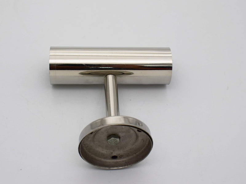 RAB Bracket Stainless Steel Elegant Curtain Bracket with Centre Supports Accessories (Code:- BKT T, Finish- CP, Pack of 2 pcs)(32460) - Image 3