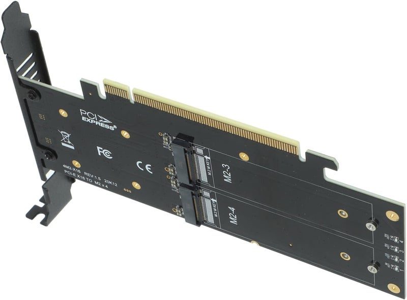 بطاقة تحويل NVME SSD إلى منفذ PCI-E من Homoyoyo، متوافقة مع الأنظمة التي تدعم التقسيم المزدوج، مع دعم ثنائي الجانب واستقرار عالي - Image 1