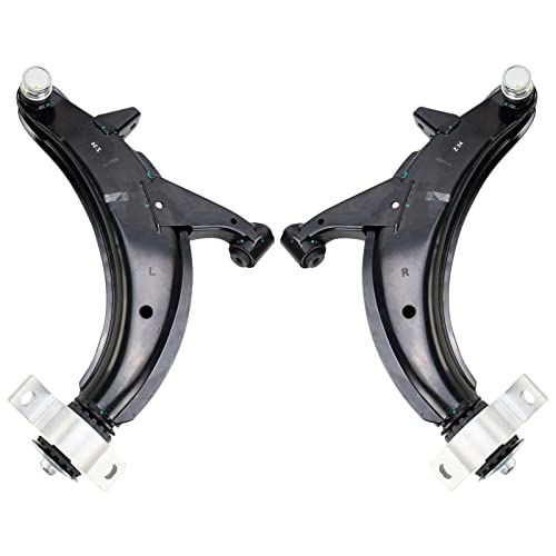 TRQ Front Lower Control Arm with Ball Joint Set Compatible with 2003-2005 Subaru Forester - Image 1