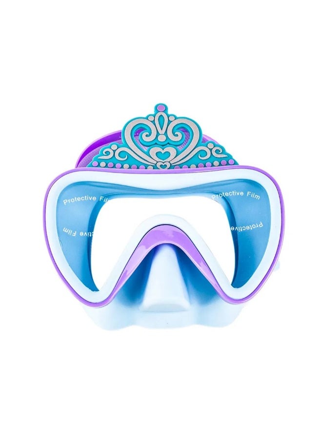 Bling2O قناع السباحة بلينغ2O أكوا2ود أميرة التاج (أزرق) - Image 2